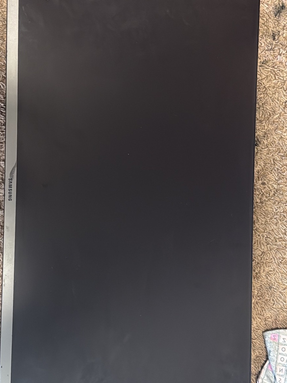 Samsung Black Computer Monitor Back Panel - Picture 2 of 2